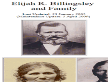 Tablet Screenshot of billingsley.parkinsonfamily.org